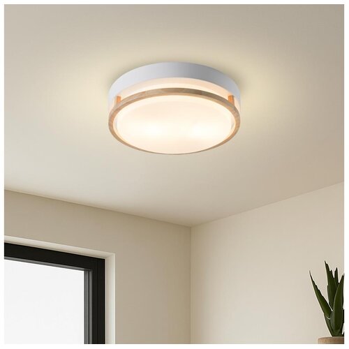 Brilagi stropno svetlo orino 2xE27/40W/230V &oslash; 27 cm bela/hrast Cene