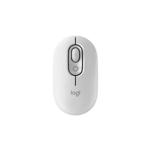 Logitech pop mouse with emoji, off-white mi&amp;scaron; Slike
