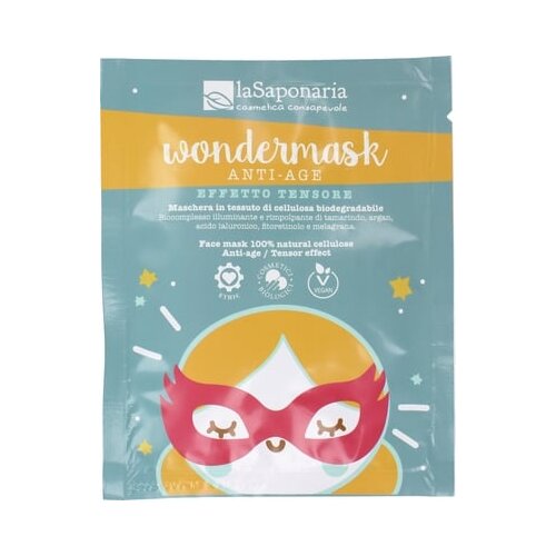 La Saponaria wondermask anti-age maska u maramici Slike