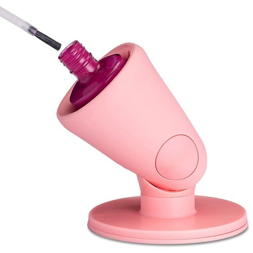 INF Silikonski držalo za stekleničke laka &amp;ndash; protikapljni podstavek Pink, (5000300591) Slike