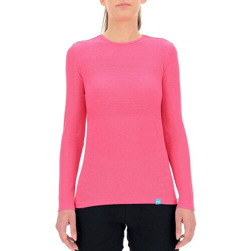 UYN Natural Training OW Shirt LS Pink Yarrow Women's T-Shirt Slike