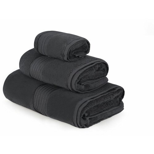 Lessentiel Maison chicago set - anthracite anthracite towel set (3 pieces) Cene