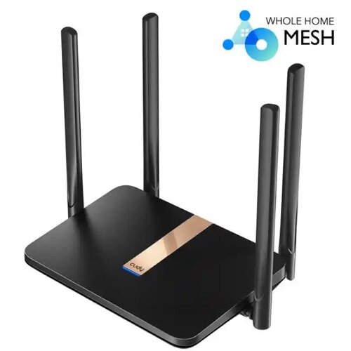 Cudy Wireless ruter LT500D 4G LTE AC1200 CPE 4+5Ghz, 1W/4Lan 10/100/ 4xAnt Cene