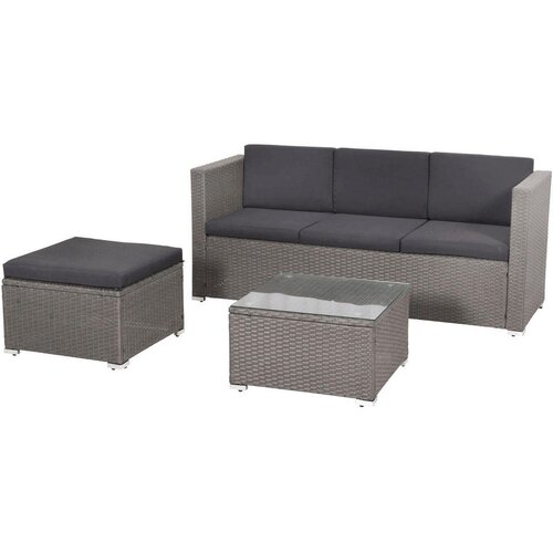 Gardenson LOUNGE GARNITURA jeklo Slike