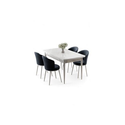 Hanah home trpezarijski set, 5 dijelova, Teget Cijene