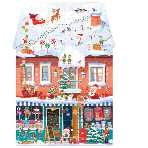  PUZZLE 200 KOM BOŽIČ &amp;quot;IGRAČA TRGOVINA&amp;quot; INTERDRUK Slike
