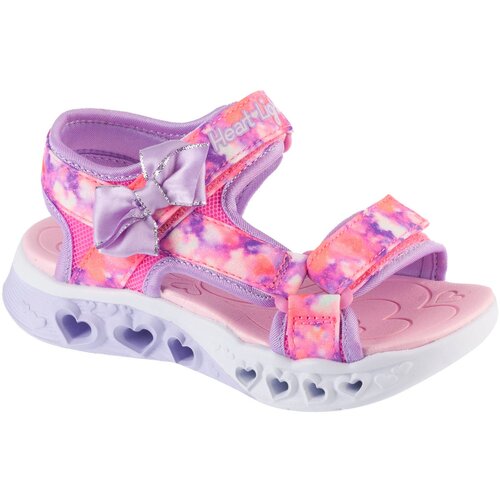 Skechers &amp;Scaron;portni sandali S-Lights: Flutter Hearts Sandal - Blurry Love Rožnata Slike