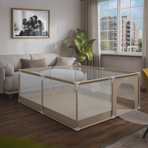  Dječje igrali&amp;scaron;te Cozy 25 bež boje - 150 cm Slike