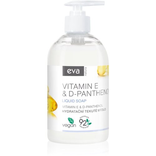 Eva Natura Vitamin E &amp;amp; D-Panthenol tekoče milo za roke 500 ml Slike
