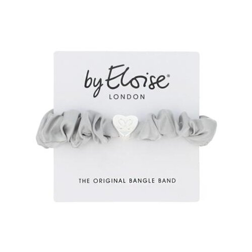 By Eloise London Silk Scrunchie Silver Heart Moonlight gumice za kosu Cijene
