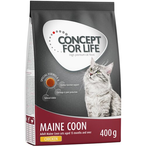 Concept for Life Snižena cijena! 400 g - Maine Coon Adult Cijene