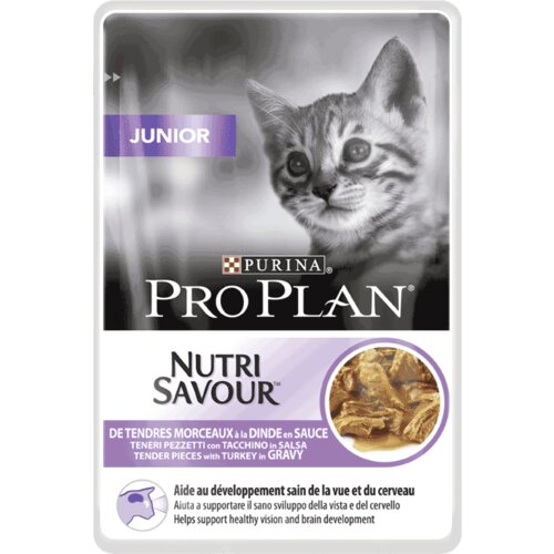 Pro Plan Nutri Savour Junior Ćuretina, 85 g Cene