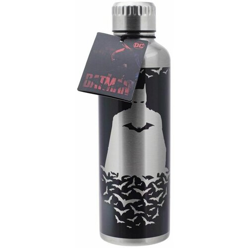 Paladone The BATMAN Metal Water Bottle Slike