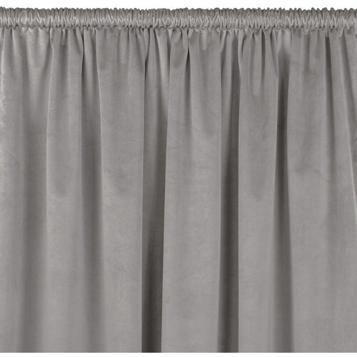  Curtain VILA color gray style classic 5 cm pole pocket velvet 400x300 HOMEDE Slike