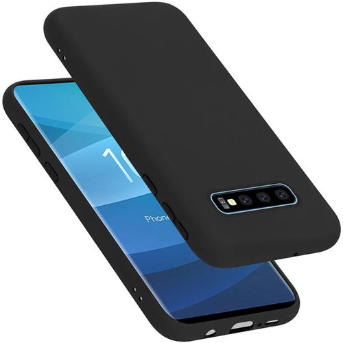 Cadorabo Case, združljiv s Samsungom v tekoči črni barvi - za&amp;scaron;čitni pokrov iz fleksibilnega silikona TPU, (20585715) Slike