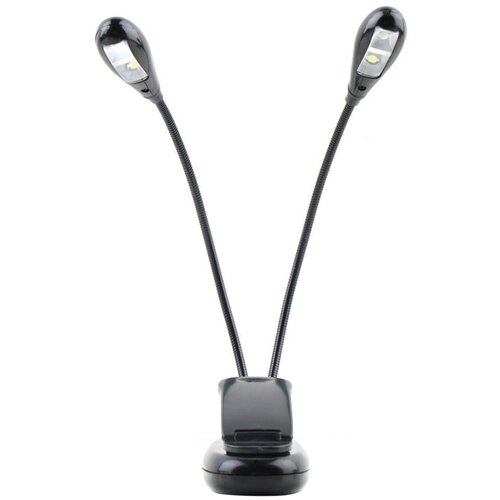 Led lampa, fleksibilna sa 2 lampe, za stalak, note + USB kablic napajanje Slike