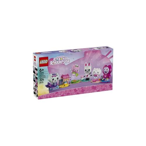 Lego Gabbys Dollhouse 11215 Gabbys Brick-Built Cat Friends Cene