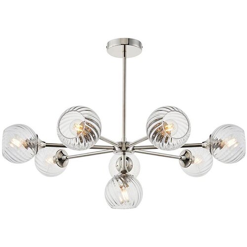  Endon 104051 - Luster na &scaron;ipci ALLEGRA 8xE14/7W/230V sjajni hrom Cene
