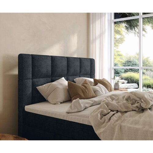 Boxxx POSTELJA Z VZMETNICO 180 cm x 200 cm , tekstil antracit Slike