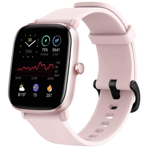 Xiaomi SAT pametni, 1.55&amp;rdquo; AMOLED, vodootporan 5ATM, BT, GPS &amp;ndash; Amazfit GTS 2 mini Pink Slike