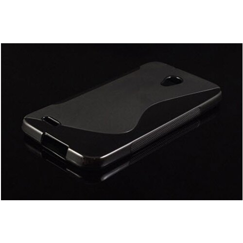  Gumijasti / gel etui S-Line za Alcatel Go Play - črni Slike