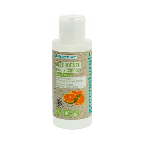 Greenatural blagi tekući sapun – menta i naranča - 100 ml
