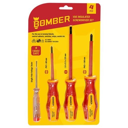 Bomber Set VDE odvijača 4 kom Cene