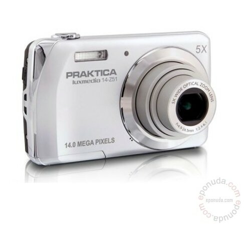 Praktica Luxmedia 14-Z51 Silver digitalni fotoaparat Slike