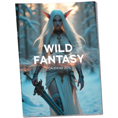Orion Pin-up Calendar Wild Fantasy Girls 2026 Slike