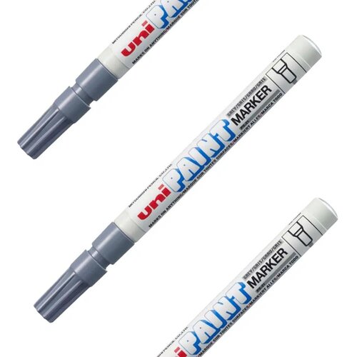 No Statovac Marker Uni PAINT PX-21, Siva Slike