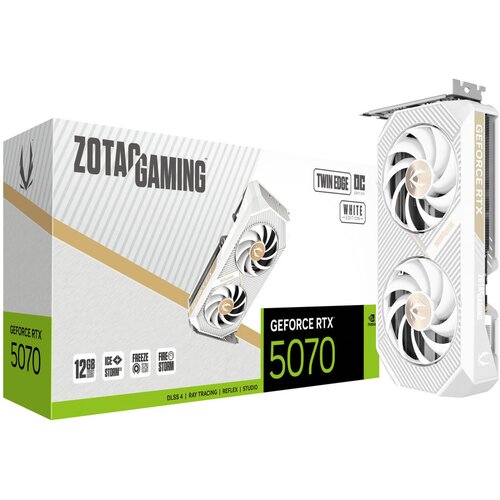 Zotac Grafična kartica nVidia RTX5070 Twin Edge OC bela - 12GB GDDR7 (ZT-B50700Q-10P), (5000137492) Cene
