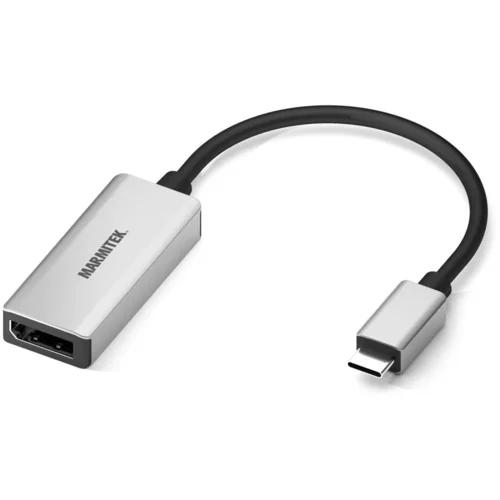 Marmitek USB-C/displayport adapter, 15cm, srebrn