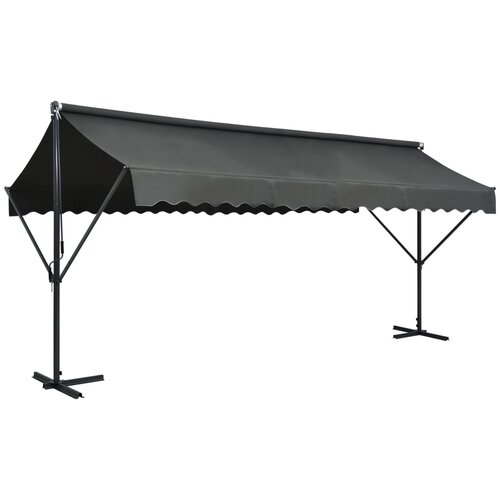  Samostojeća tenda 500 x 300 cm antracit Cene