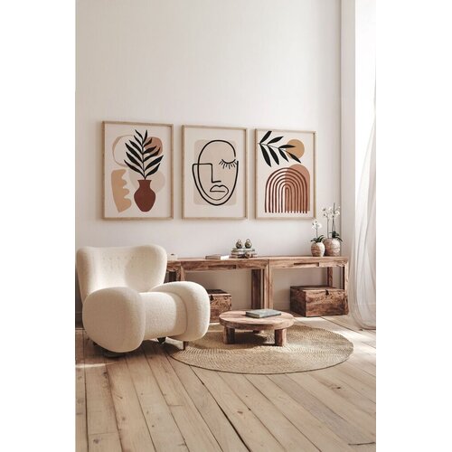 Wallity slika 3Dartsoho69, 3 dijela, 33 x 48 cm Cene