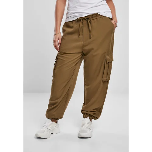 UC Ladies Women's viscose twill trousers summer olive