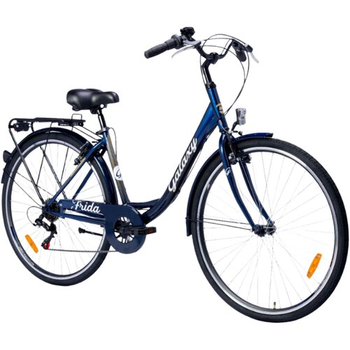 Mega Favorit Bicikl FRIDA 28"/6 tamno ljubičasta/bela shimano Cene
