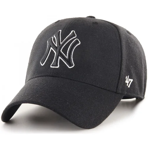 47 Brand Cap mlb new york yankees mvp snapback Crna