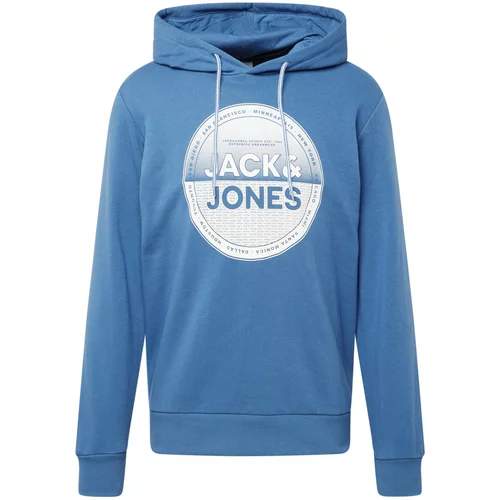 Jack & Jones Sweater majica plava / bijela