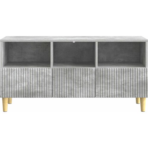  ormar 102 x 34,5 x 50 cm Betonska siva Konstruirano drvo Slike