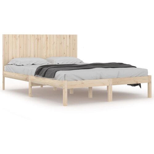  Okvir kreveta bez madraca 200 x 200 cm od masivne borovine Slike