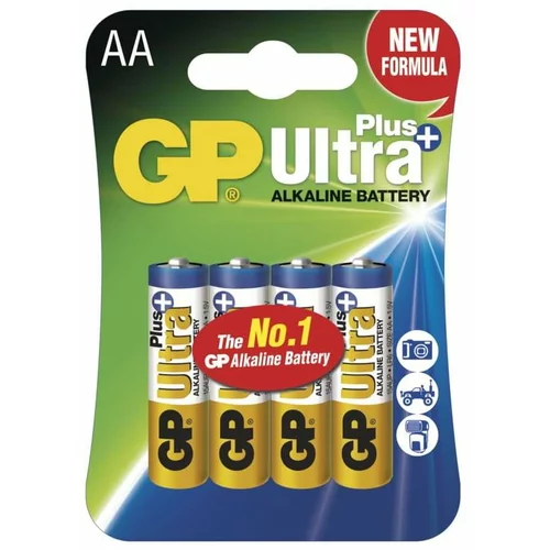 Emos Set od 4 alkalne baterije GP Ultra Plus AA