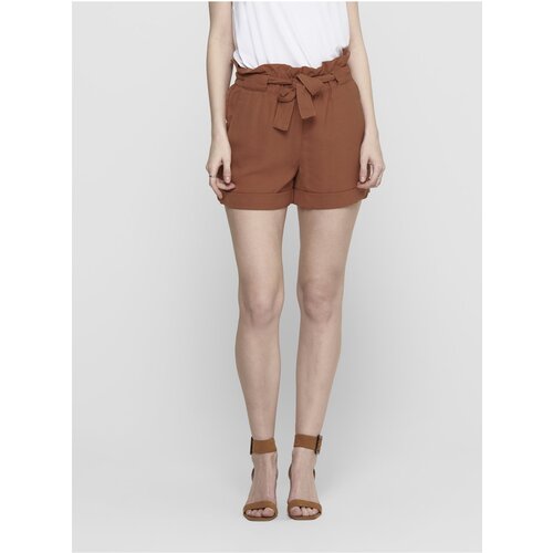 Only Brown Shorts Ember - Women Cijene