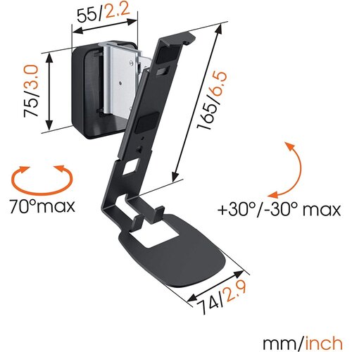 Vogels SOUND 4201 Wall Mount for Sonos PLAY:1 / One black Cijene