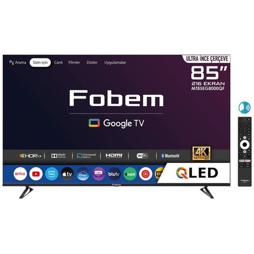 Fobem Televizor Smart QLED 4K UltraHD 85",... Cijene