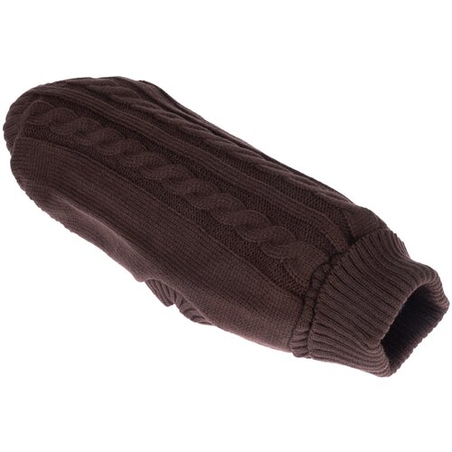 zooplus Basics džemper za pse, smeđi - Duljina leđa oko 40 cm Cijene