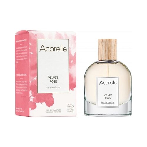 Acorelle bio eau de parfum velvet rose - sprej Cene