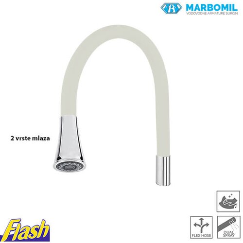  Izliv beli za Flex slavinu - Marbomil - 570020 Cene