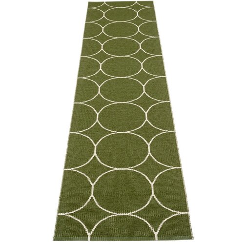 Pappelina Temno zelen zunanji in notranji tekač 70x300 cm Boo Dark Olive &amp;ndash; Slike