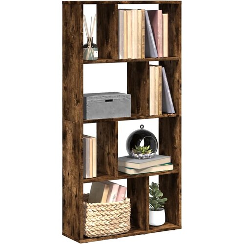 Regal za knjige boja hrasta 60x20x120,5 cm konstruirano drvo Smeđa Slike