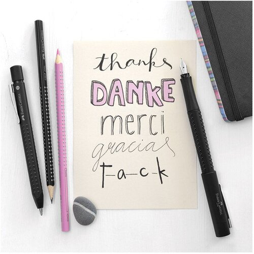  KEMIJSKA GRIP 2011 CLASSIC FABER-CASTELL 144187 MAT CRNA Slike